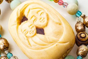 spirit of creation liturgical necklace Mother and Child